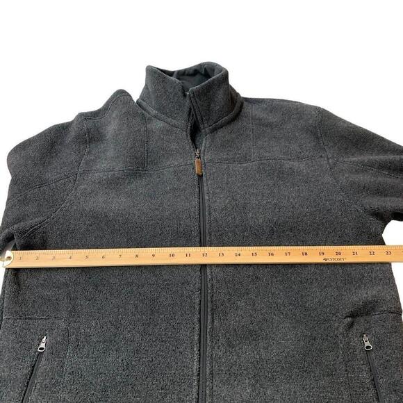 Field & Stream Mens Full-Zip Sweater Cardigan Charcoal Gray  Zip Pockets Size XL - Picture 5 of 8